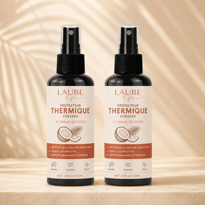 Protecteur Thermique Cheveux LAUBE™ | Brillance & Anti-Frisottis