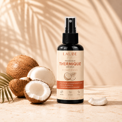Protecteur Thermique Cheveux LAUBE™ | Brillance & Anti-Frisottis