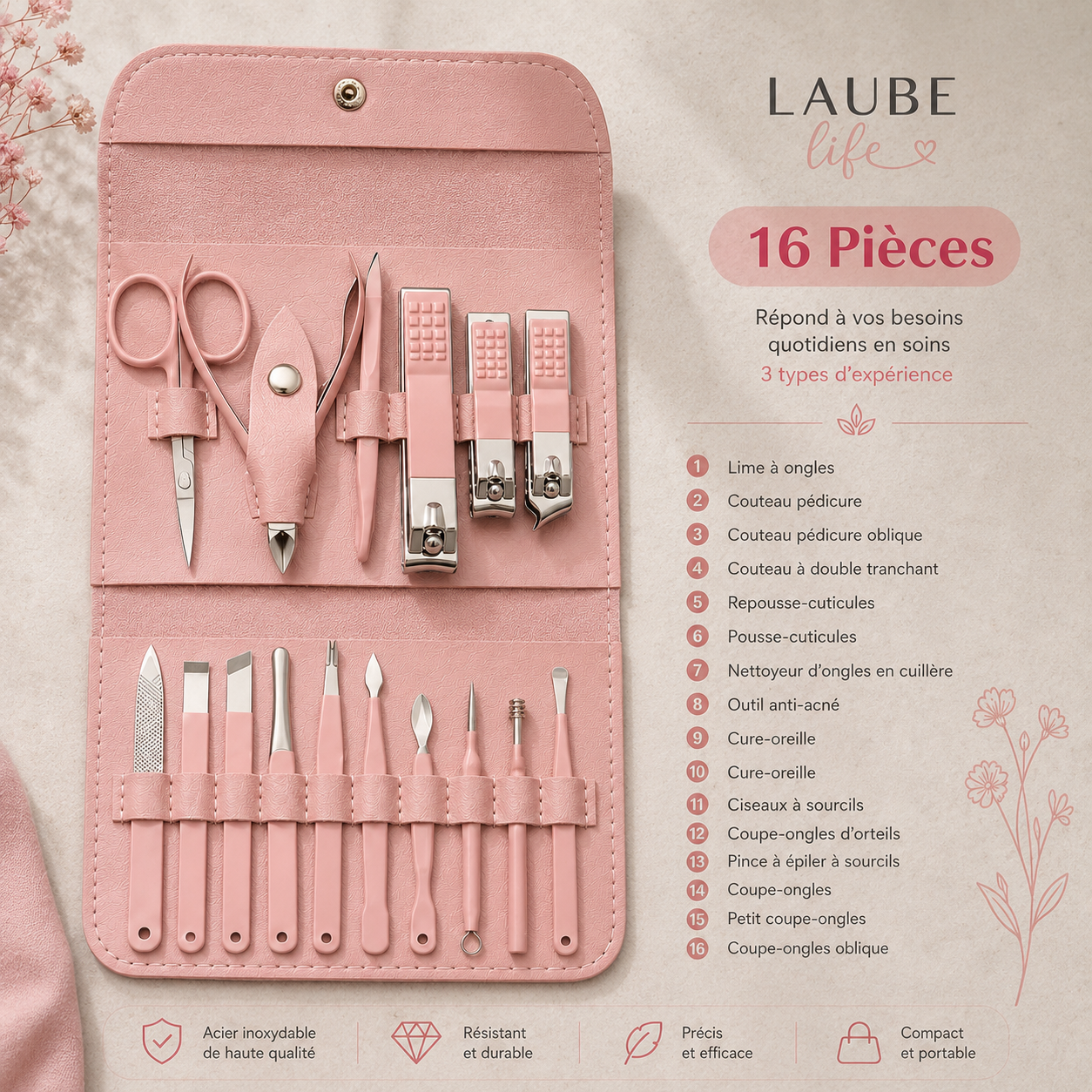 Le kit essentiels beauté | LAUBE life
